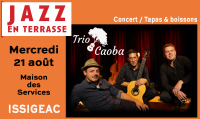 Lire la suite à propos de l’article Jazz en terrasse avec le Trio Caoba